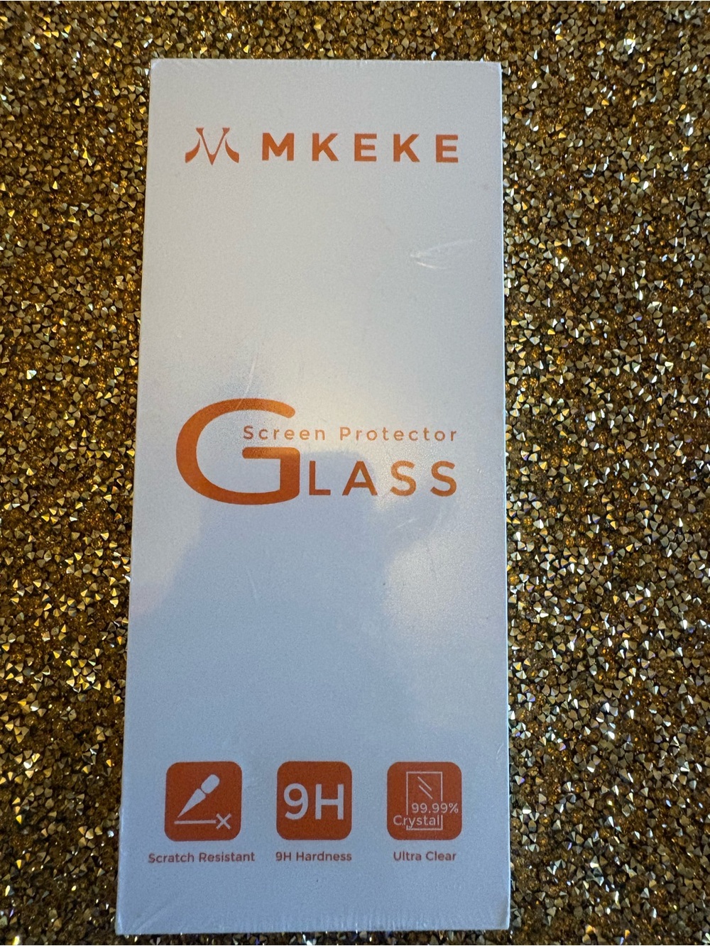 MKEKE NWT For iPhone 15 Pro Max Tempered Glass Screen Protector - 3 pack